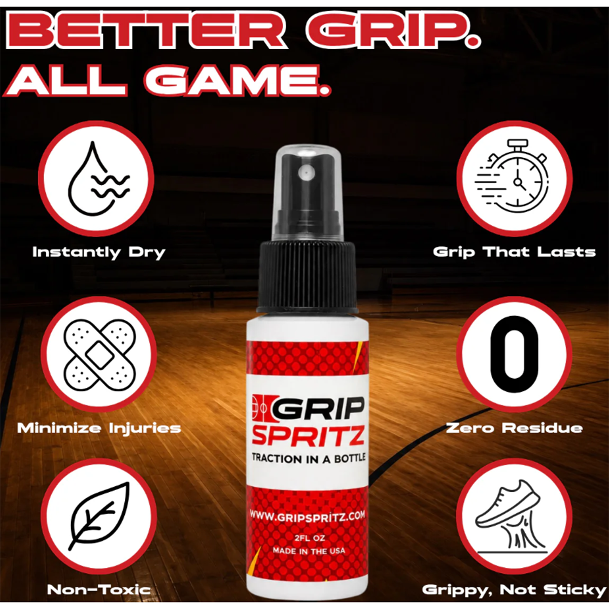 Basketball Shoe Grip Spray/Towel Bundle alternate view
