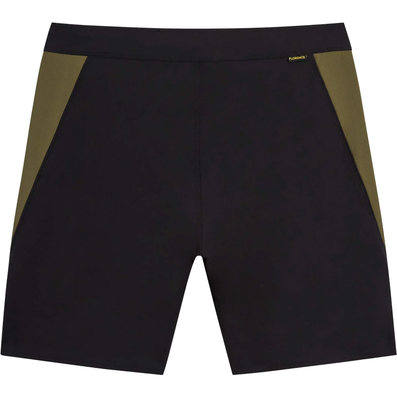 Men's Airtex Gamma Boardshort, Florence Marine Airtex Gamma Boardshort in BLK Black back