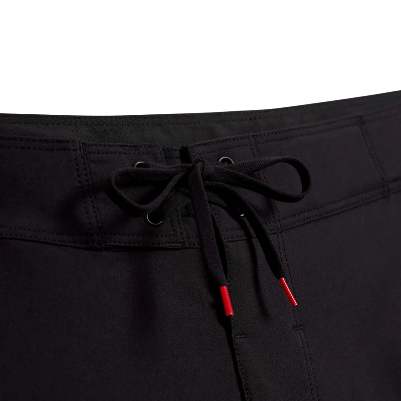 Men's Airtex Gamma Boardshort, Florence Marine Airtex Gamma Boardshort in BLK Black draw string