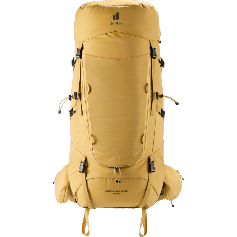 Aircontact Core 60+10, Deuter Aircontact Core 60+10 in Savanna-Nori front