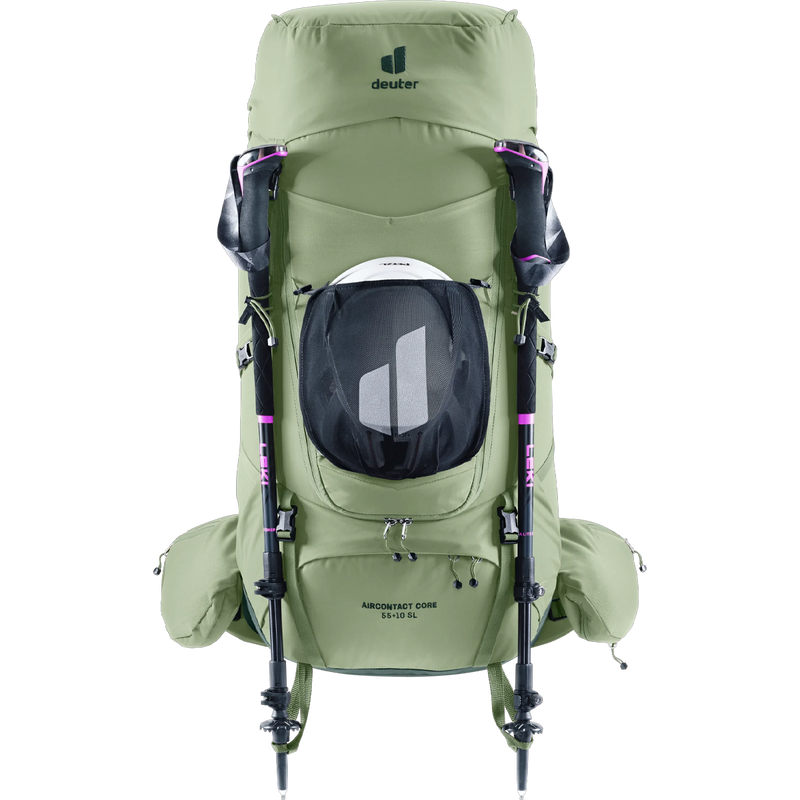 Aircontact Core 55+10 SL, Deuter Aircontact Core 55+10 SL Front