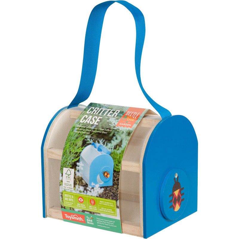 Beetle & Bee Critter Case, ToySmith Beetle & Bee Critter Case front right