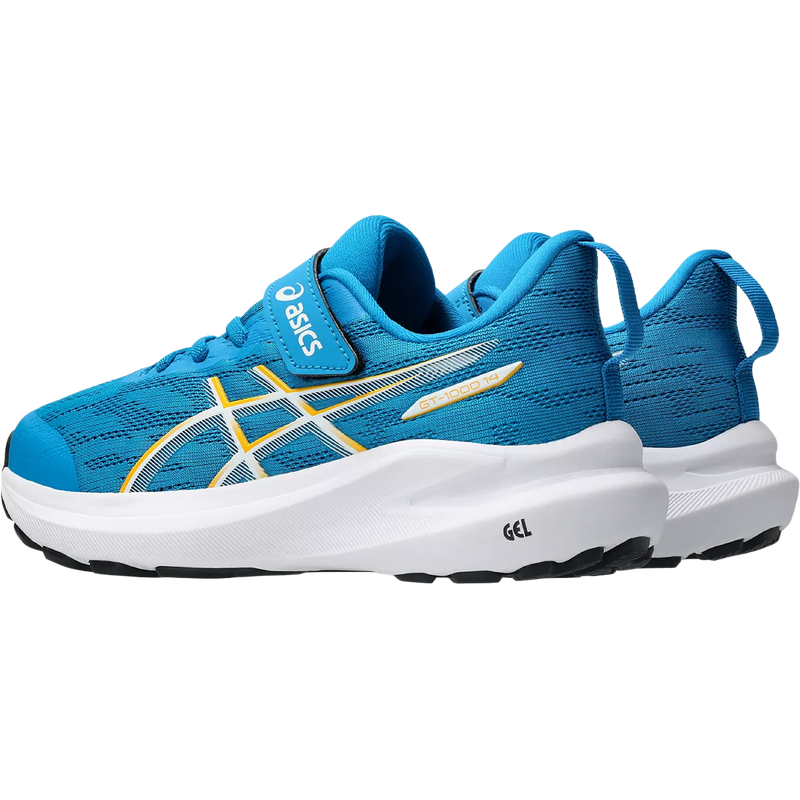 Youth GT-1000 14 Pre School, Asics Youth GT-1000 14 Pre School pair 3/4 heels