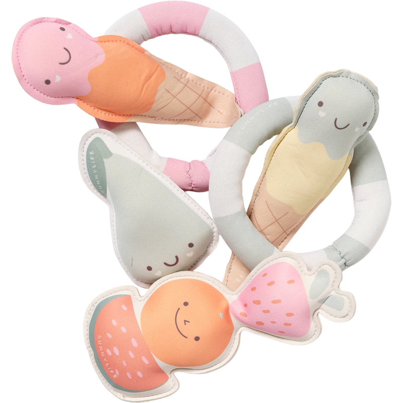 Dive Buddies Cotton Candy Set of 6, Sunnylife Dive Buddies Cotton Candy Set of 6 in Multicolor