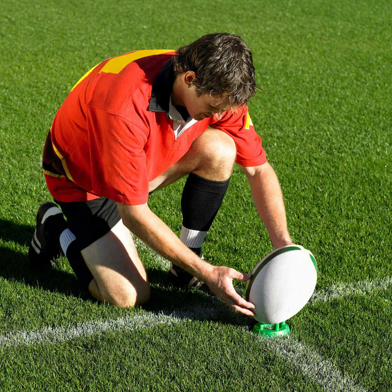 320 Precision Rugby Kicking Tee, Gilbert 320 Precision Rugby Kicking Tee on field
