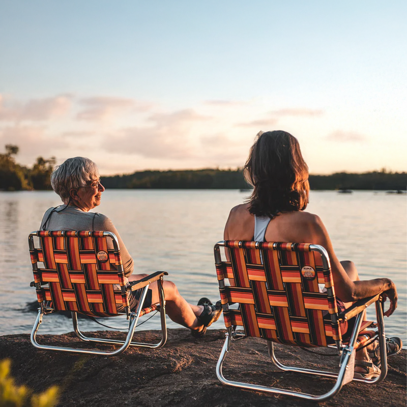 Kelso Backtrack LOW Beach Chair, Kuma Backtrack Low Chair lifestyle