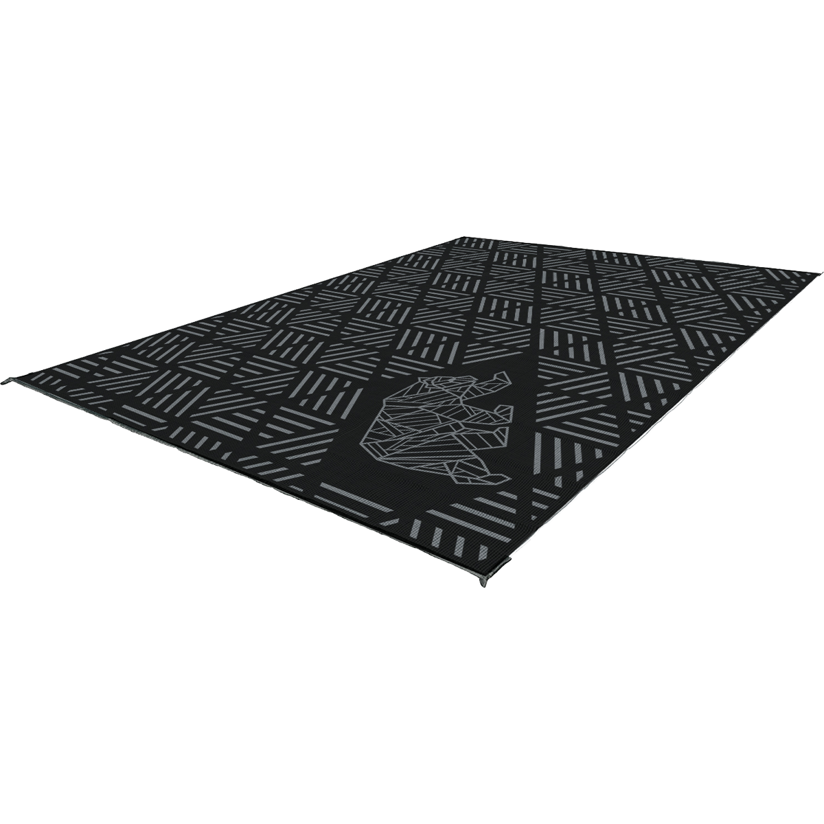 Striped Peaks Outdoor Mat - 12x9 alternate view