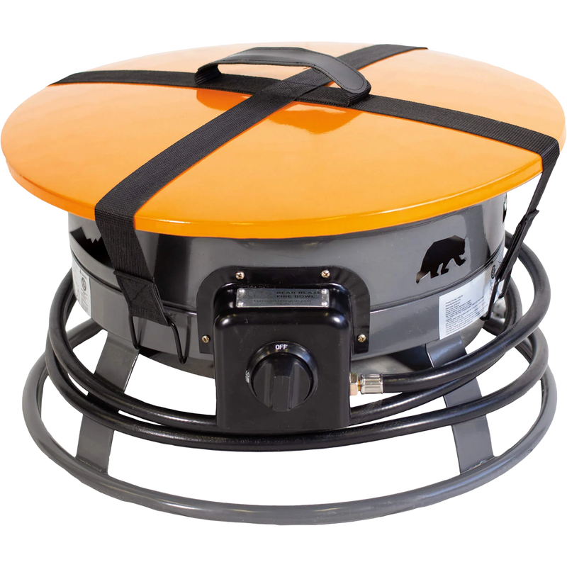 Bear Blaze Fire Bowl, Kuma Big Bear Bowl with lid