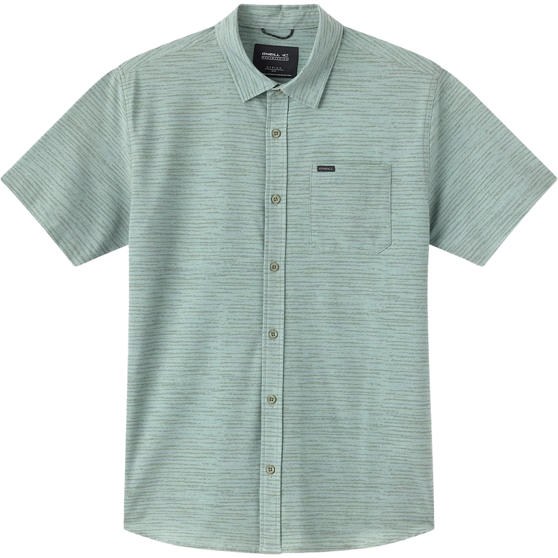 Men's TRVLR UPF Traverse Stripe Standard Short Sleeve, Featured Image