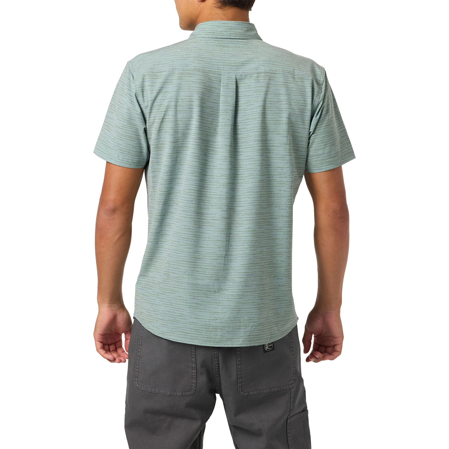 Men's TRVLR UPF Traverse Stripe Standard Short Sleeve alternate view