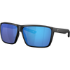 Matte Black/Blue Mirror