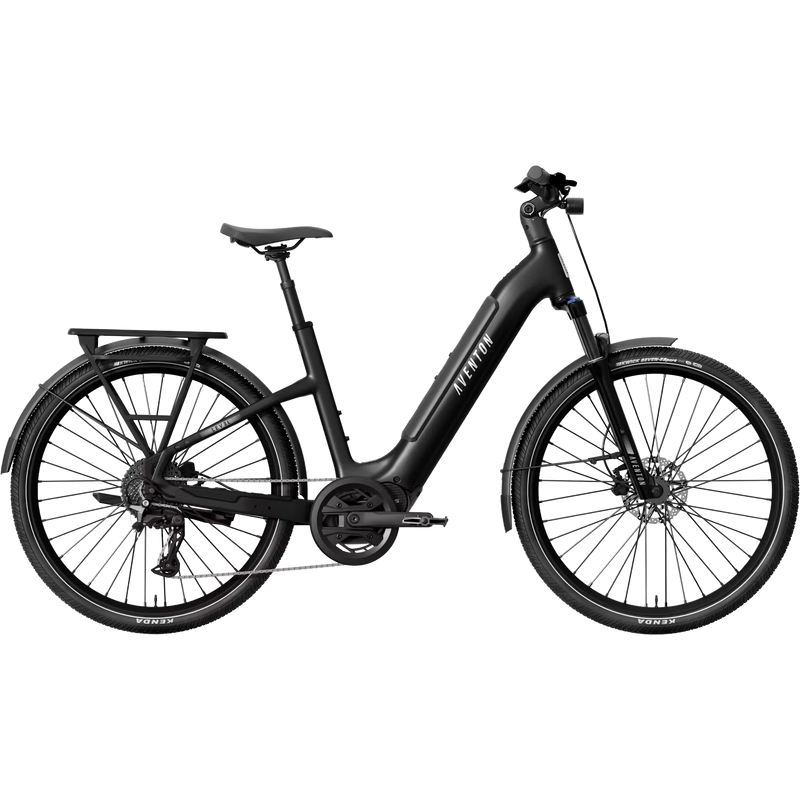 Aventon Level 4 ADV Step-Through in Matte Black