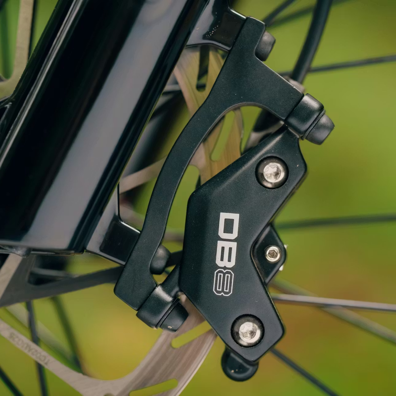 Current ADV, Aventon Current ADV in Blue Onyx brake caliper