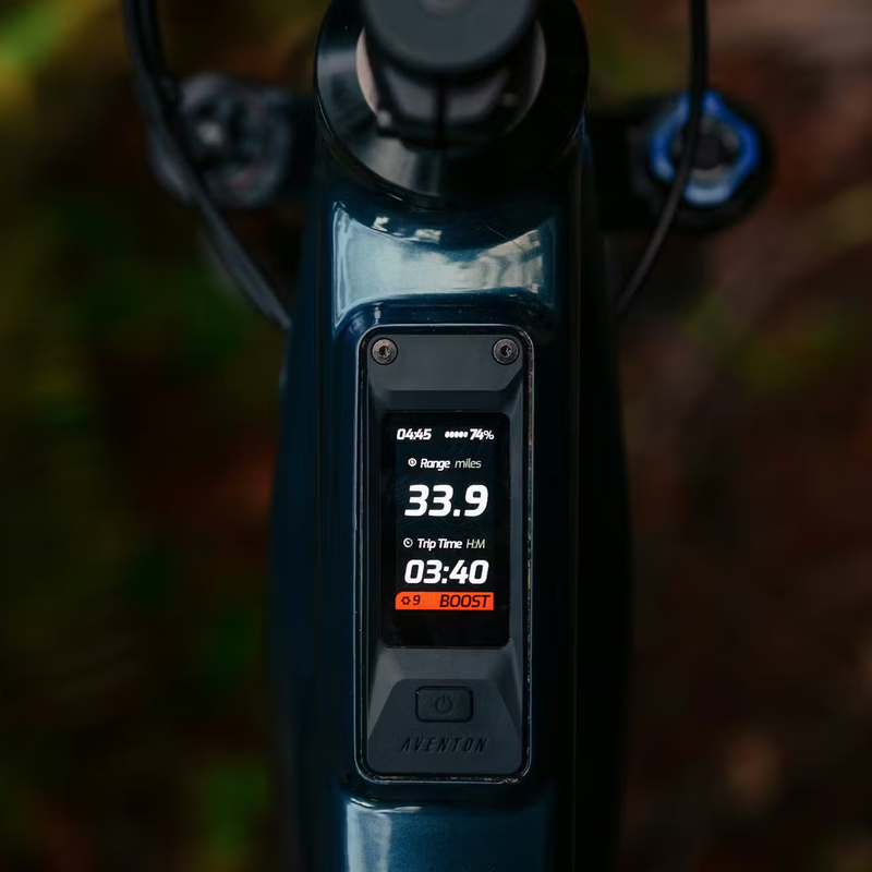 Current ADV, Aventon Current ADV in Blue Onyx display