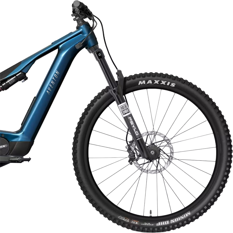Current ADV, Aventon Current ADV in Blue Onyx front wheel