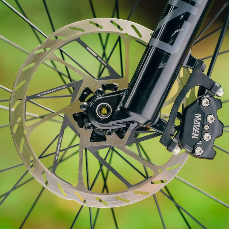 Current EXP, Aventon Current EXP in Glacier Mint front brake disc