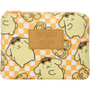 Aloha Collection Pompompurin Check Small Pouch in Golden