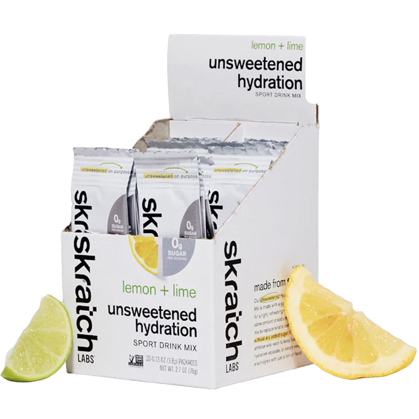 Unsweetened Hydration Sport Drink Mix (Single Serving) alternate view
