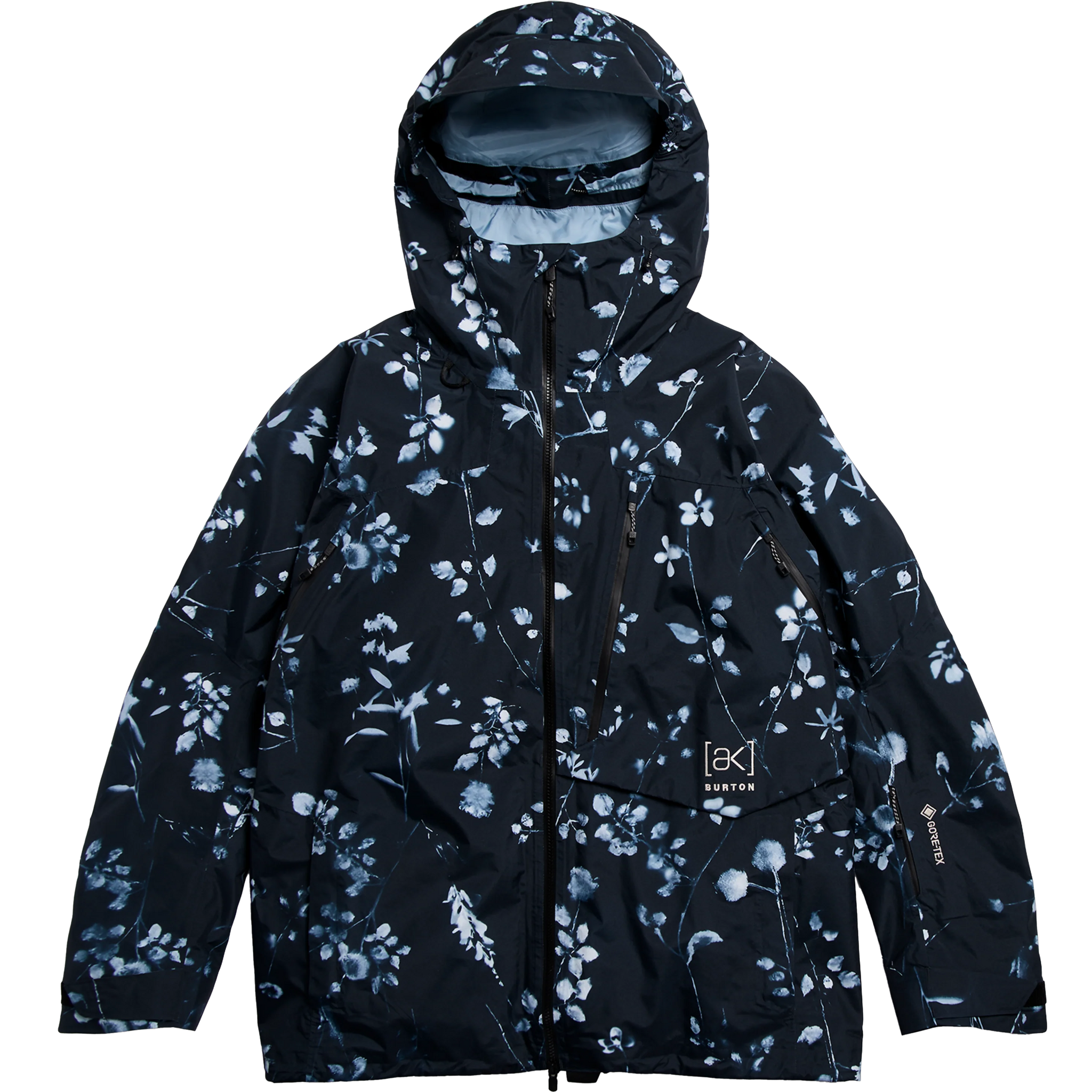 Burton Men's AK Cyclic Gore Tex 2L Jacket in Cyanotype Floral