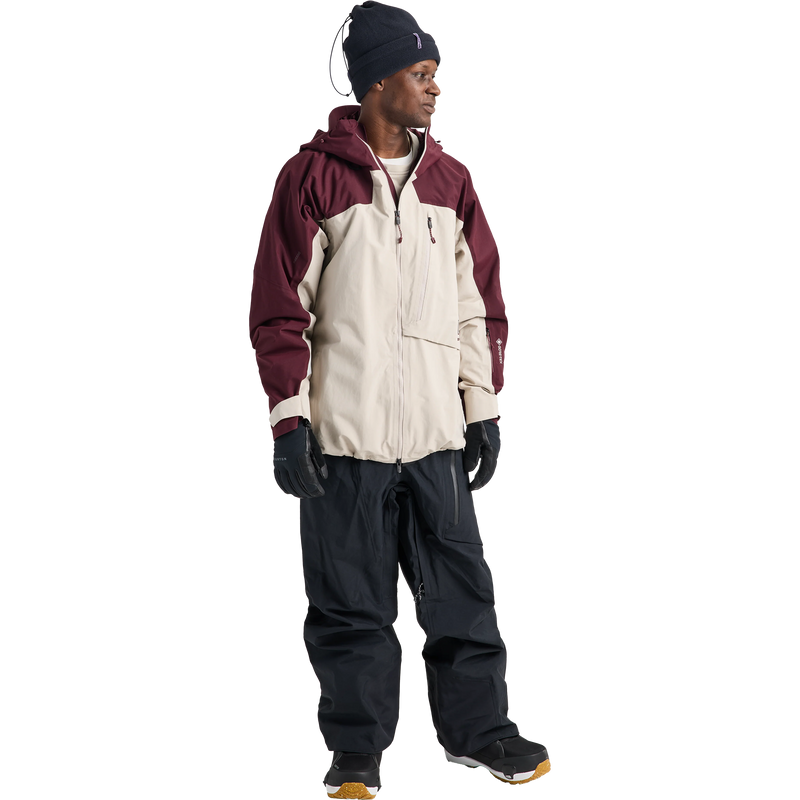 Burton Men's AK Cyclic Gore Tex 2L Jacket Front Full View