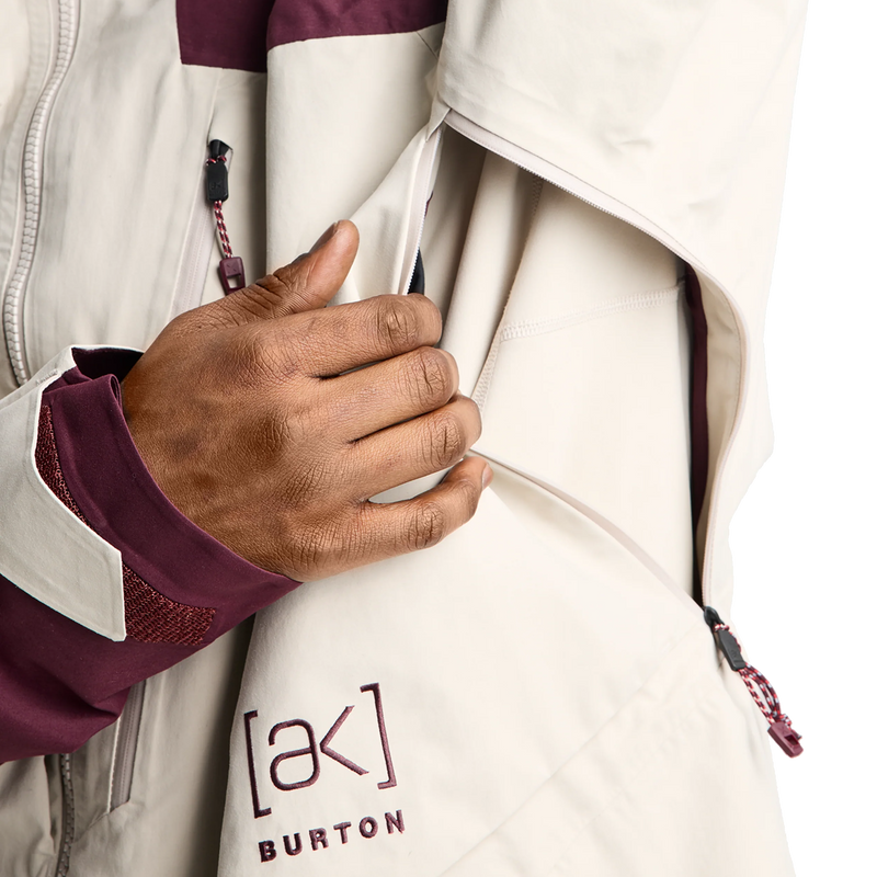 Burton Men's AK Cyclic Gore Tex 2L Jacket Underarm vent