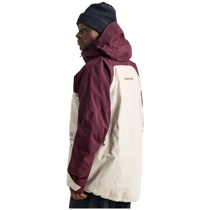Burton Men's AK Cyclic Gore Tex 2L Jacket 3/4 Back