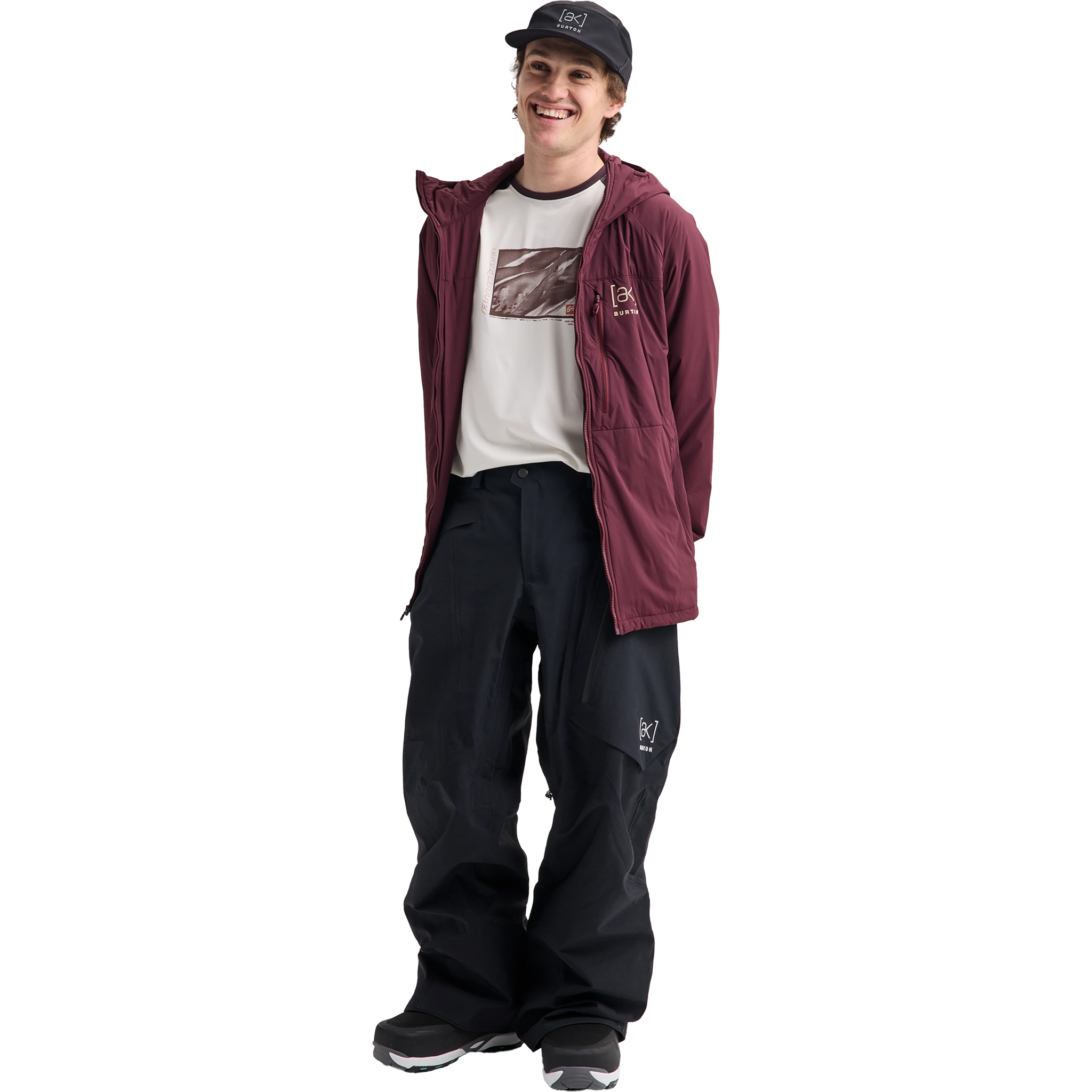 Burton Men's AK Cyclic Gore Tex 2L Pants Front Full View