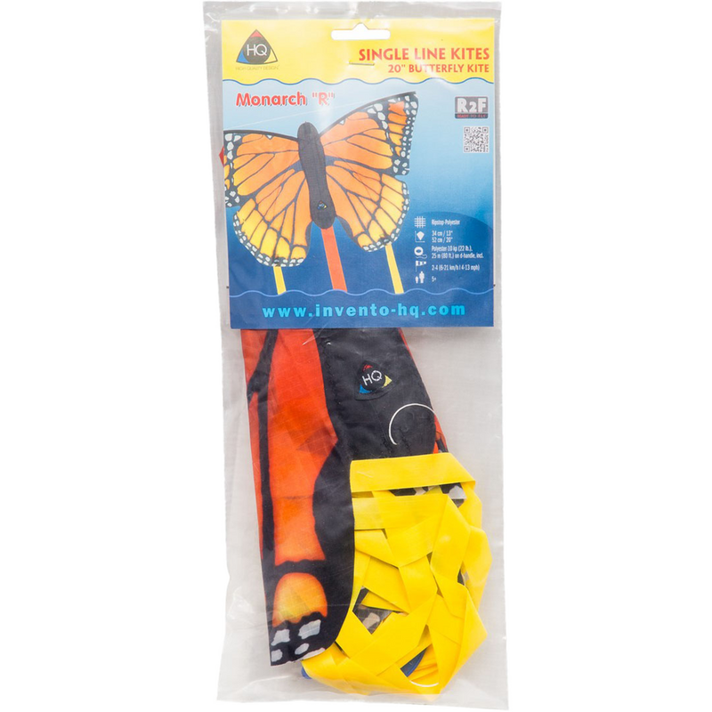 Butterfly Kite Monarch "R", HQ Kites & Designs Butterfly Kite Monarch "R" package