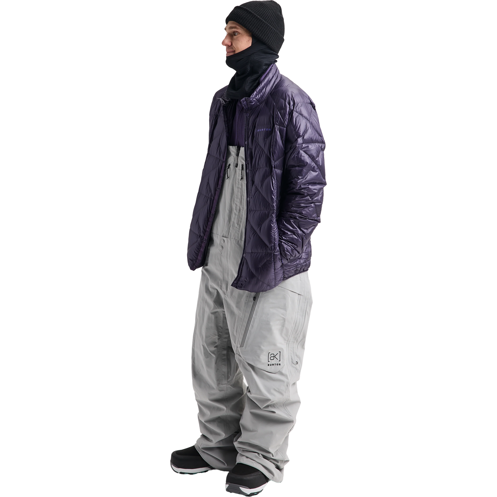 Burton Men's AK Cyclic Gore Tex 2L Bib Pants 3/4 Front