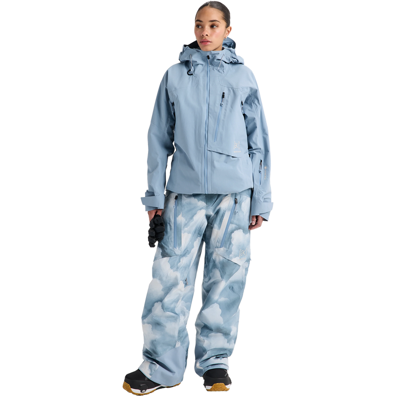 Burton Women's AK Cyclic Gore Tex 2L Jacket front full view