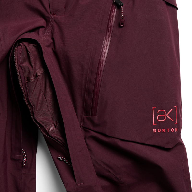 Burton Women's AK Cyclic Gore-Tex 2L Pants Thigh Vent