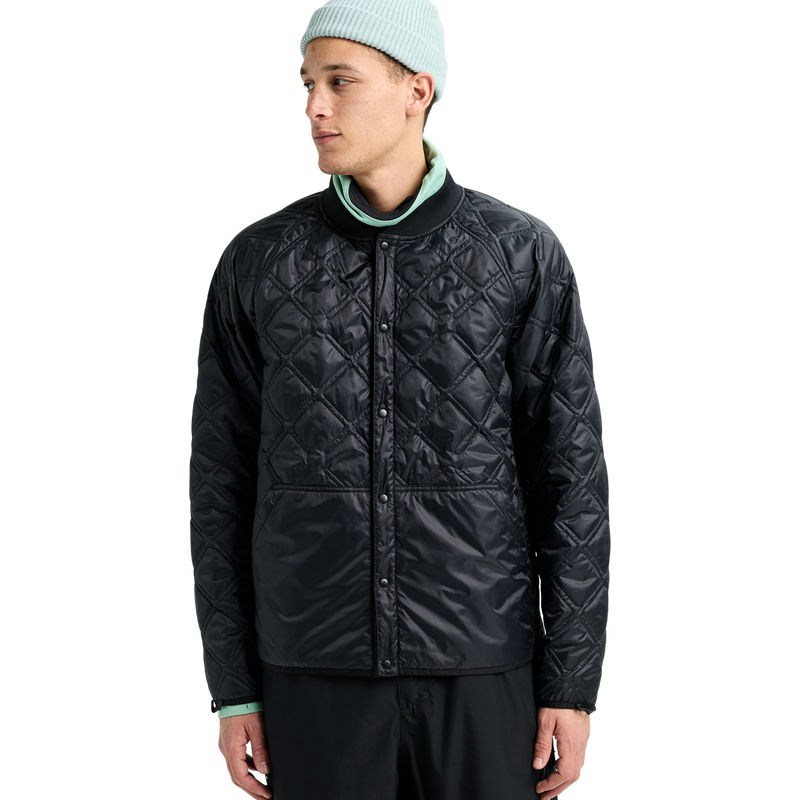 Men's Reserve 2L 3-in-1 Jacket, Burton Men's Reserve 2L 3-in-1 Jacket in True Black lining jacket on model