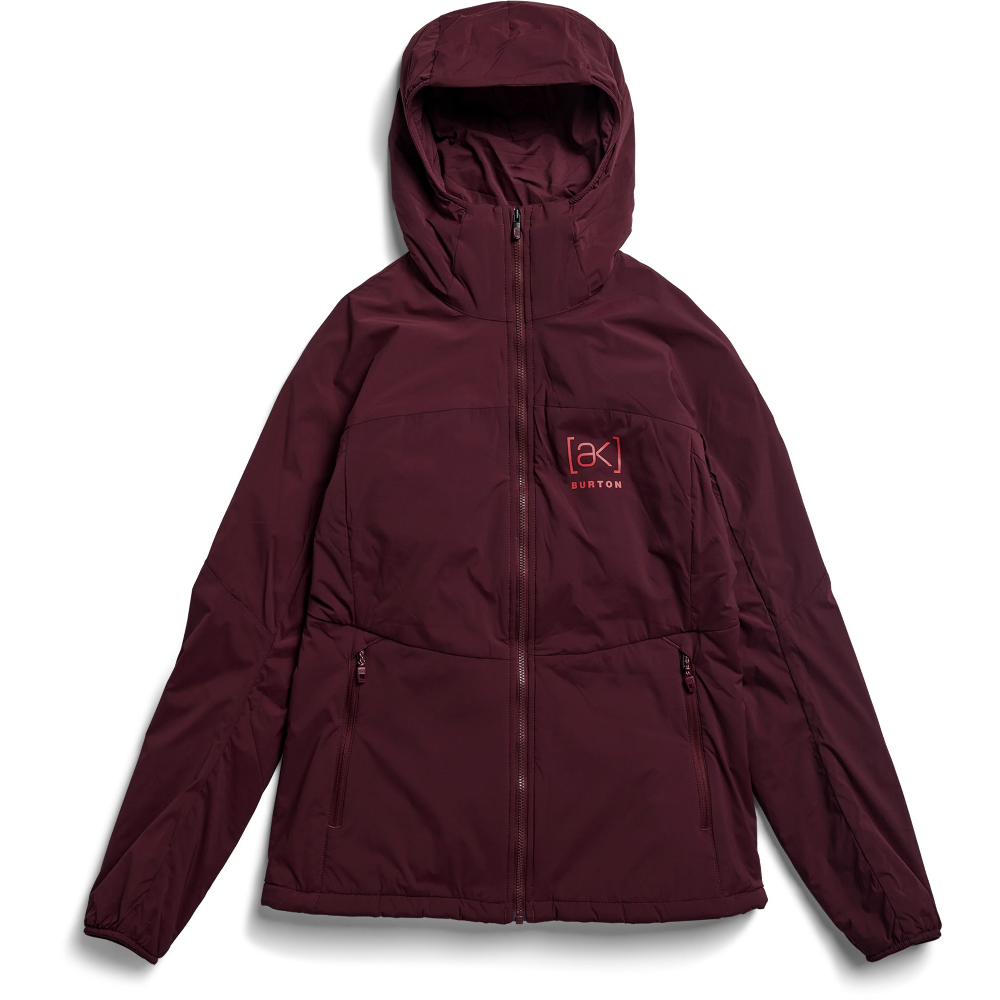Burton Women's AK Helium Hooded Insulated Jacket in Rum Raisin