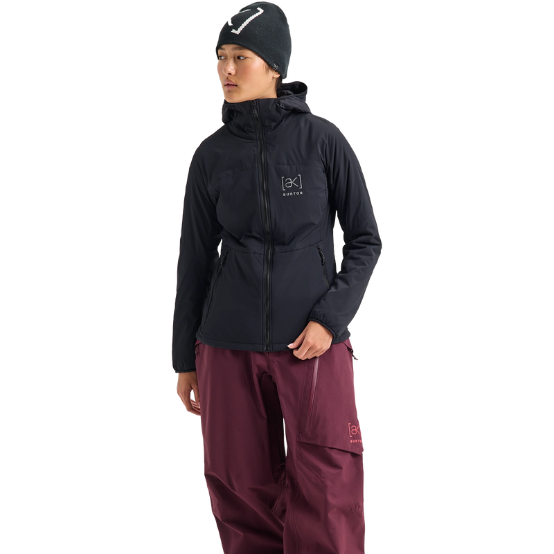 Burton Women's AK Helium Hooded Insulated Jacket 3/4 Front