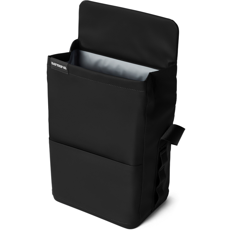 Daytrip Lunch Bag 6L, Yeti Daytrip Lunch Bag 6L in Black opened flap
