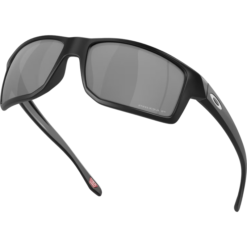 Gibston, Oakley Gobston in Matte Black/PRIZM Black Polarized front left bottom