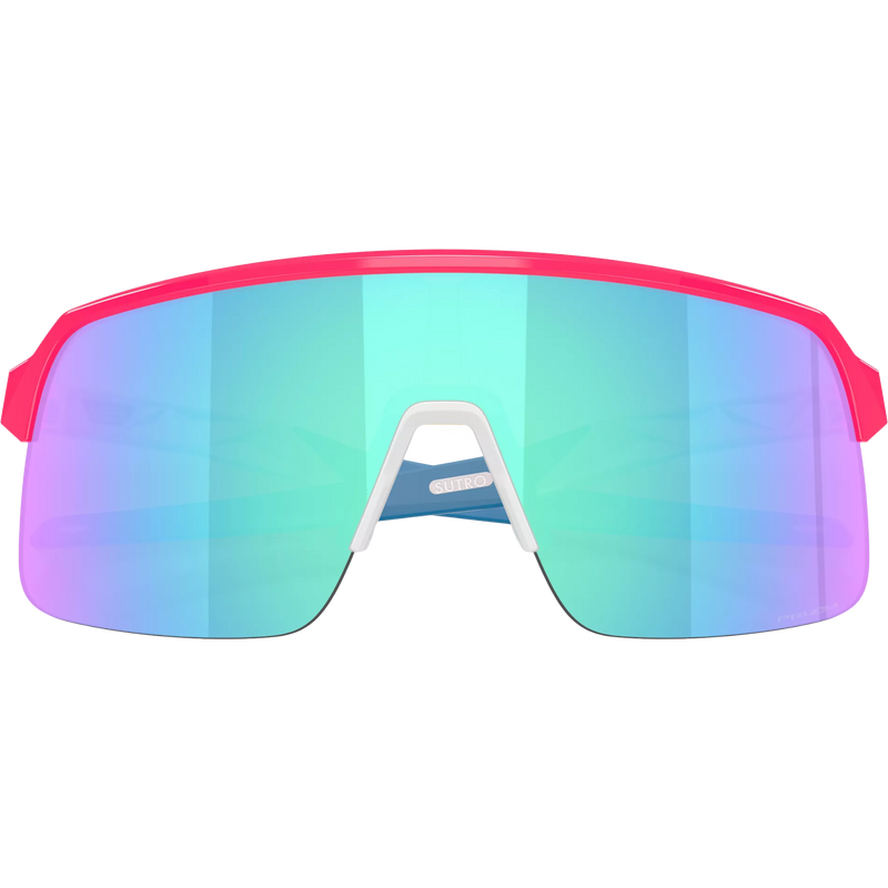 Sutro Lite - Neon Pink/Prizm Sapphire, Oakley Sutro Lite - Neon Pink/Prizm Sapphire front folded
