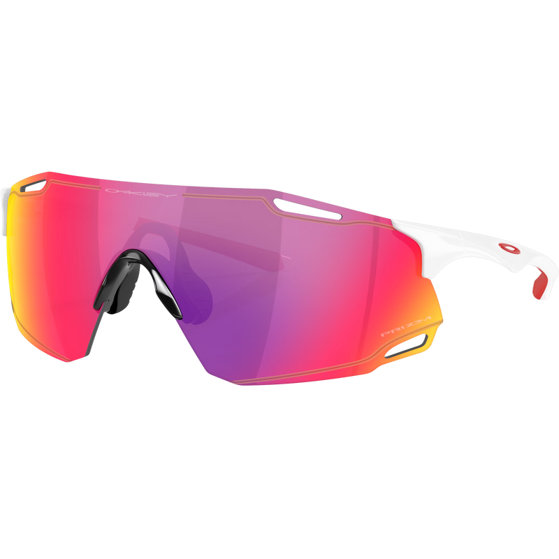 Cybr Dyno - Polished White/Prizm Road, Oakley Cybr Dyno - Polished White/Prizm Road front left