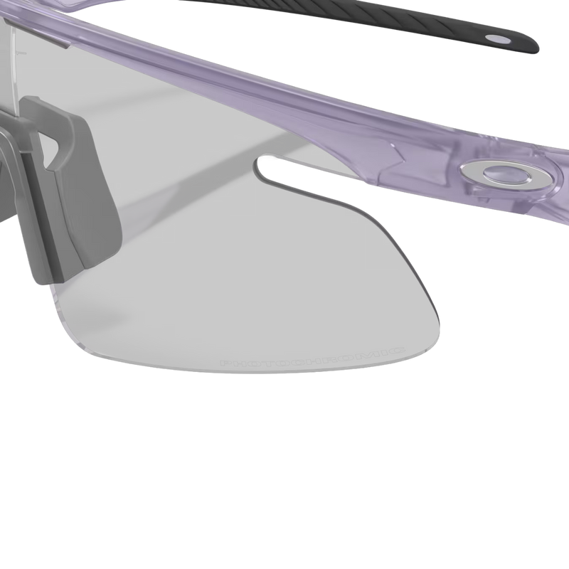RSLV Lite - Matte Transparent Lilac/Photochromic, Oakley RSLV Lite - Matte Transparent Lilac/Photochromic left lens