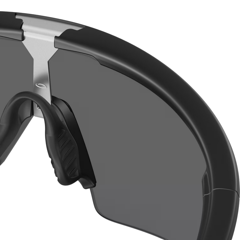 Sphaera Strike - Matte Black/Prizm Black, Oakley Sphaera Strike - Matte Black/Prizm Black back of right lens
