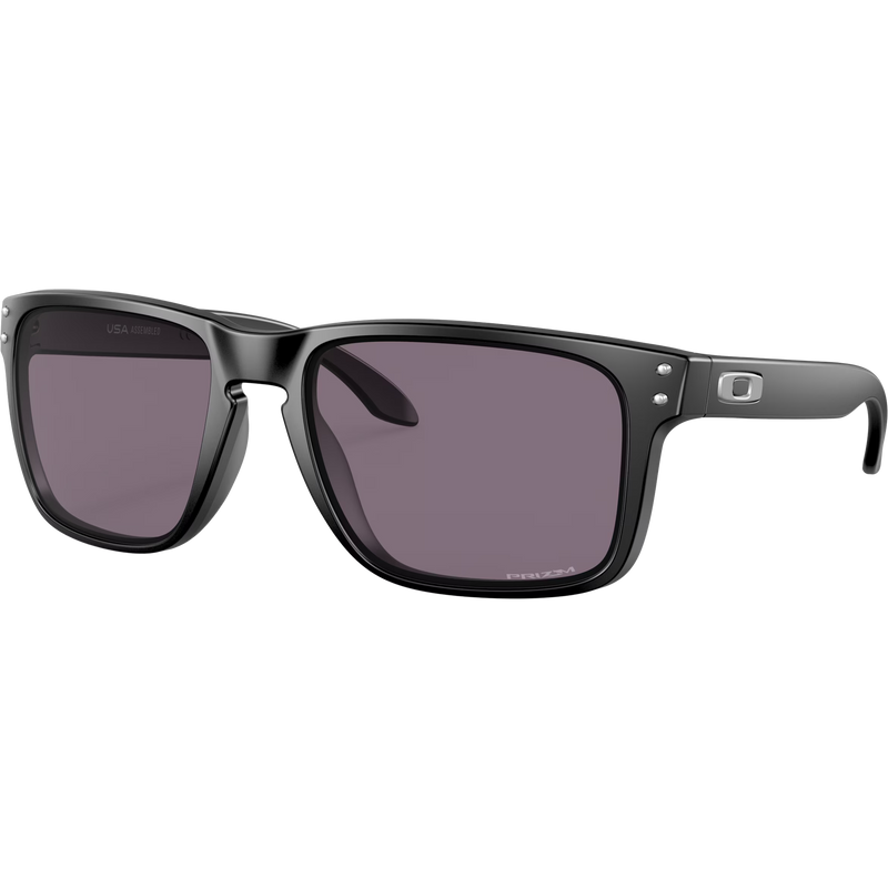 Holbrook XL - Matte Black/PRIZM Grey, Oakley Holbrook XL - Matte Black/PRIZM Grey front left