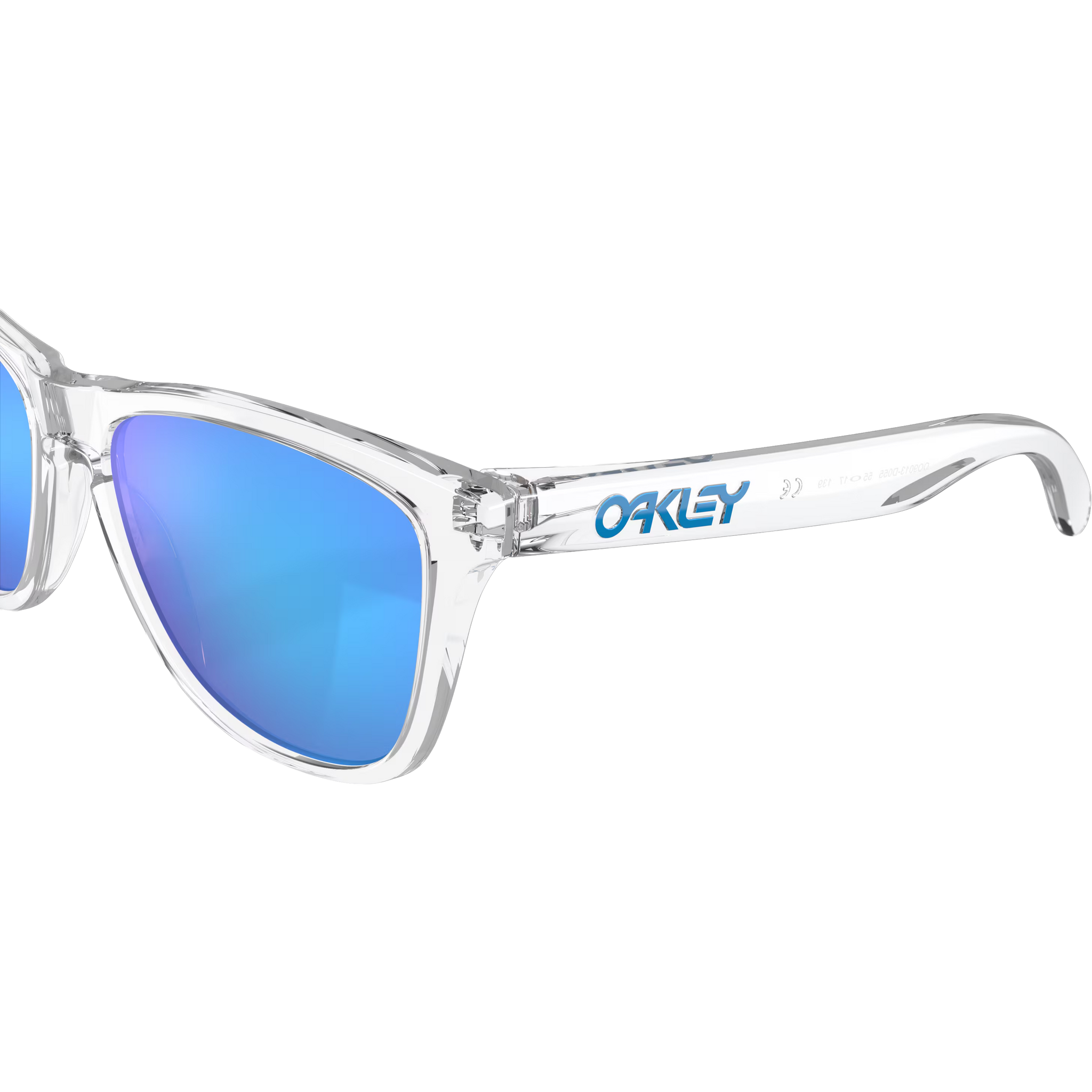 Frogskins - Crystal Clear/Prizm Sapphire alternate view