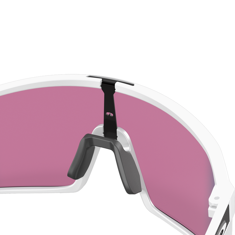 Youth Sutro S - Matte White/Prizm Road, Oakley Youth Sutro S Nose Bridge