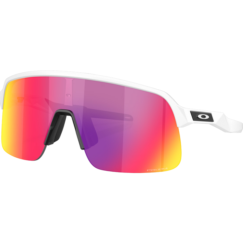 Youth Sutro Lite S - Matte White/Prizm Road, Oakley Youth Sutro Lite S - Matte White/Prizm Road front left