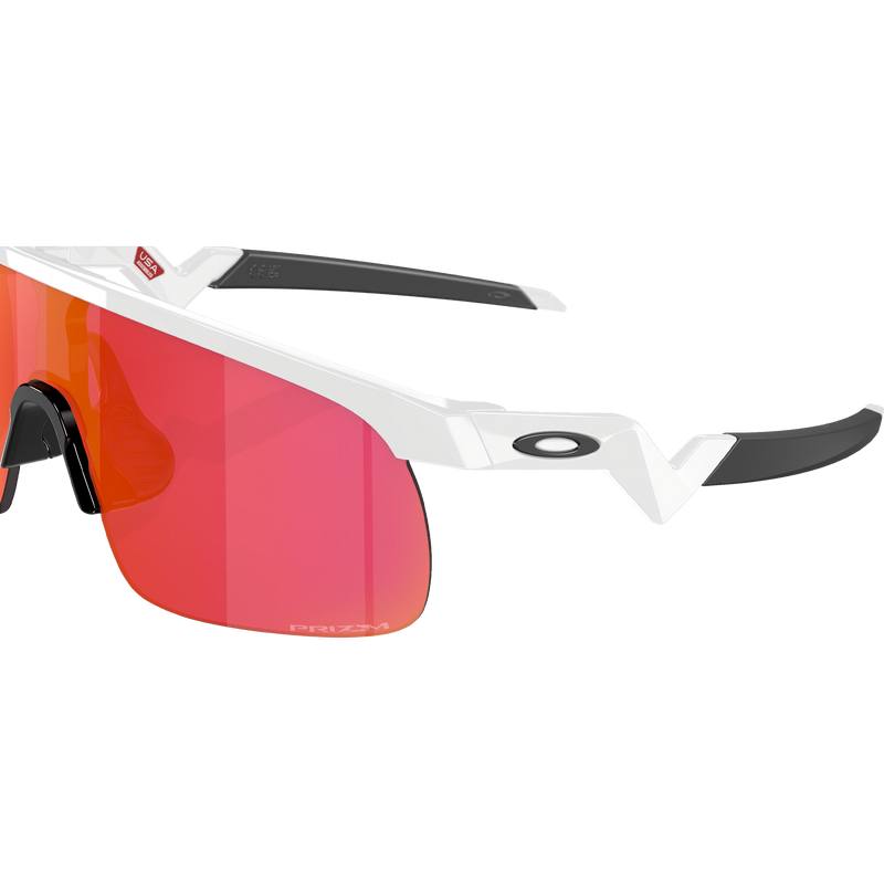 Youth Resistor - Polished White/Prizm Field, Oakley Youth Resistor Emblem