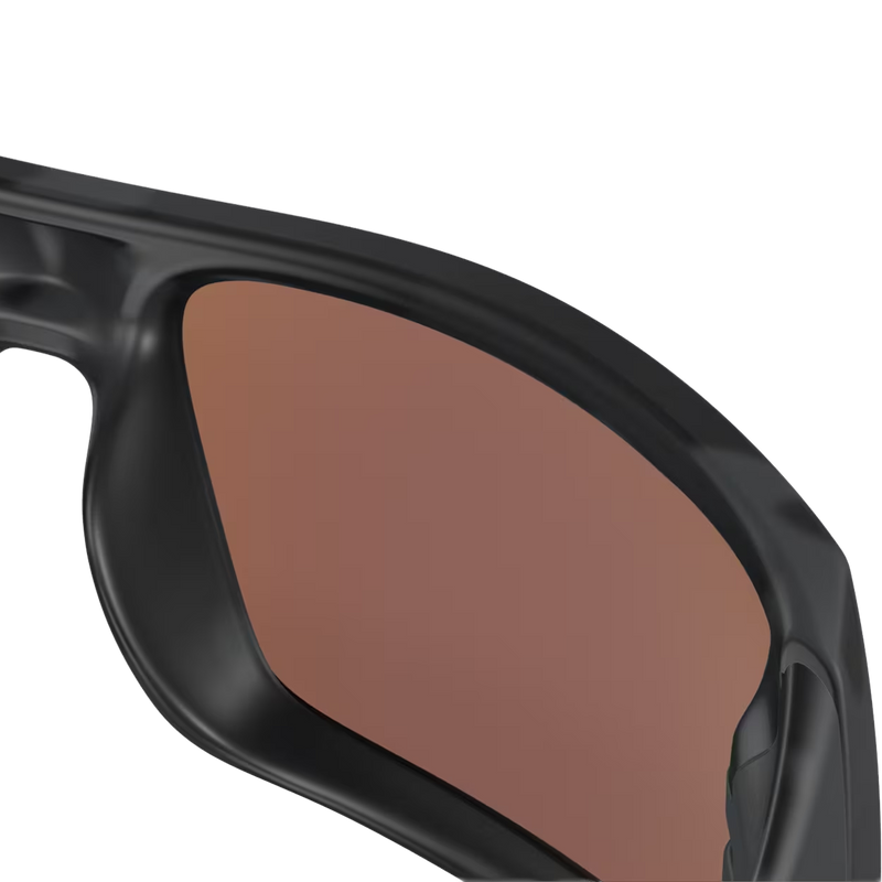 Gascan - Matte Black Camo/Prizm Deep Water, Oakley Gascan - Matte Black Camo/Prizm Deep Water back of right lens