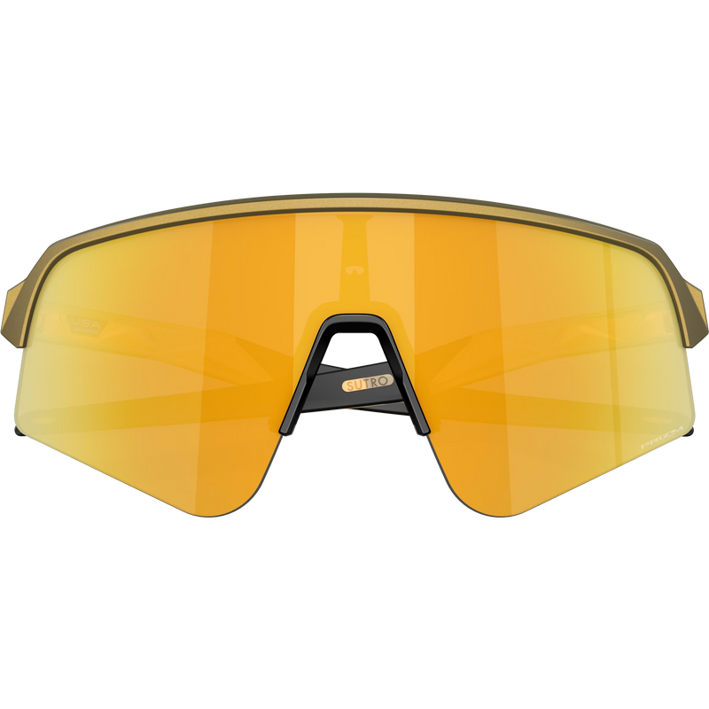 Sutro Lite Sweep - Brass/Prizm 24K, Oakley Sutro Lite Sweep - Brass/Prizm 24K front folded