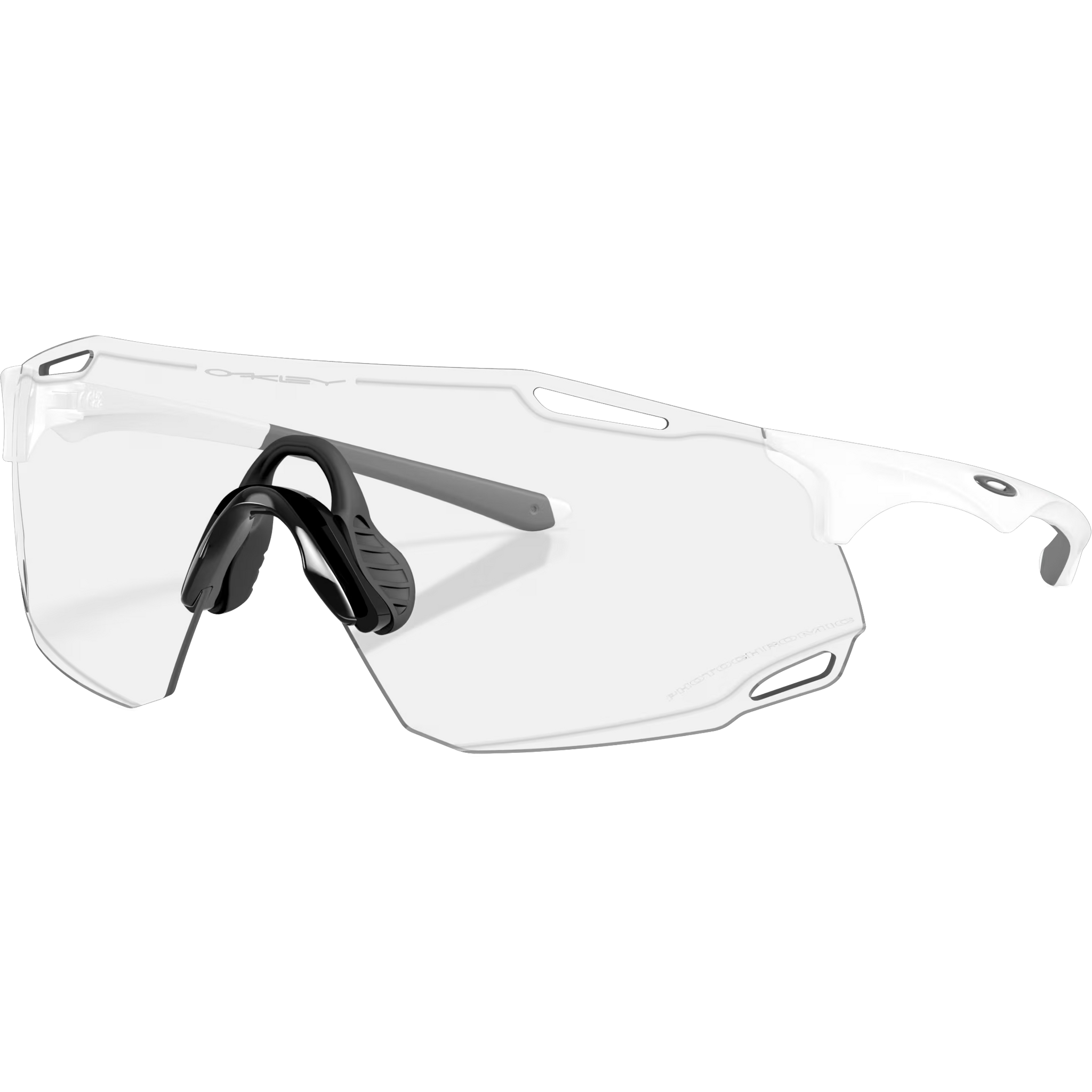 Cybr Dyno - Matte White/Clear to Black Iridium Photochromic alternate view