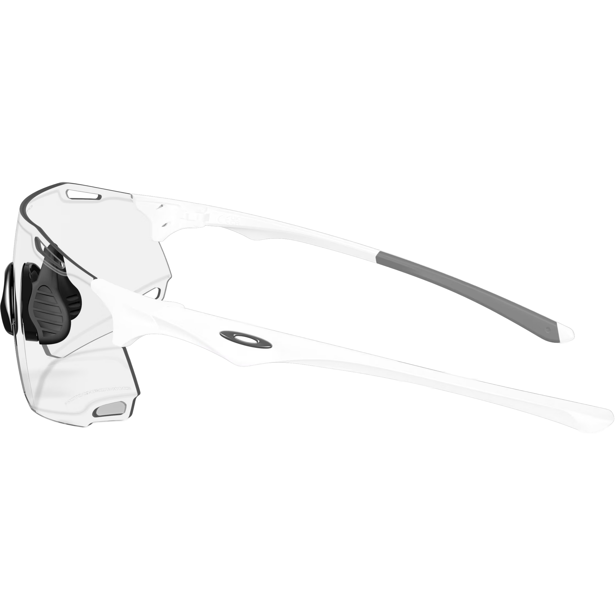 Cybr Dyno - Matte White/Clear to Black Iridium Photochromic alternate view