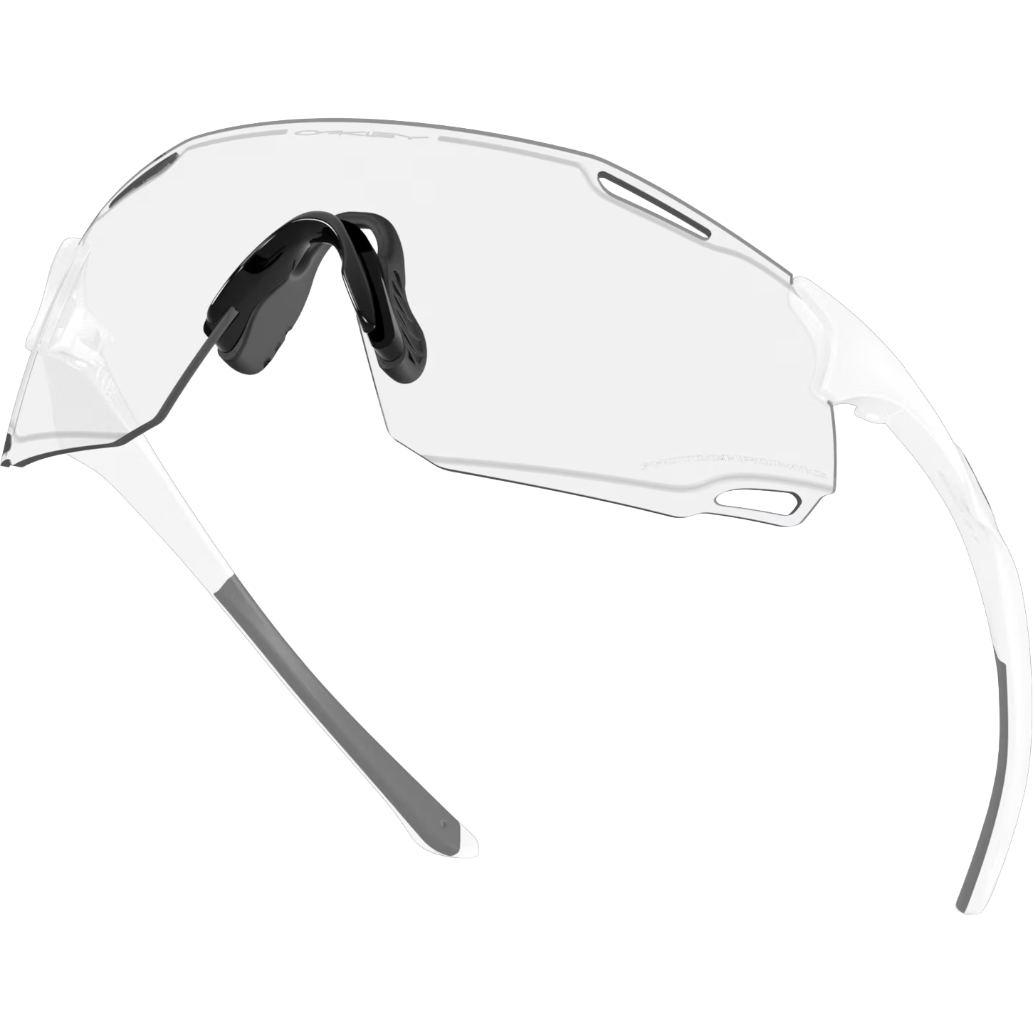 Cybr Dyno - Matte White/Clear to Black Iridium Photochromic alternate view